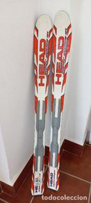 Coleccionismo deportivo: Esquis pequeños Marca HEAD SUPER SYSTEM 107. SUPERSHAPE DESIGNED IN AUSTRIA. Longitud 106 cm